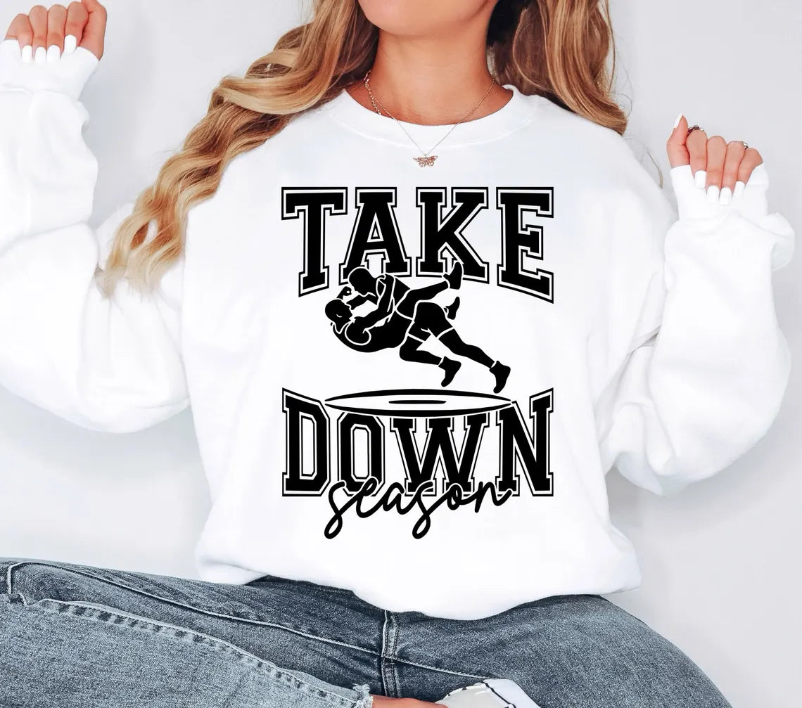 Take Down Season Wrestling - Adult Sizes