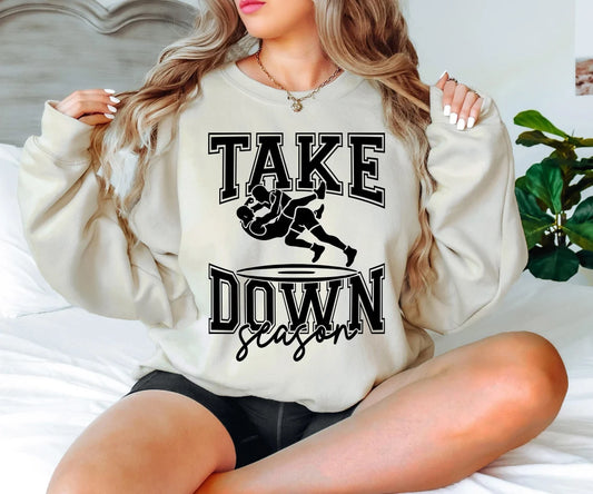 Take Down Season Wrestling - Adult Sizes